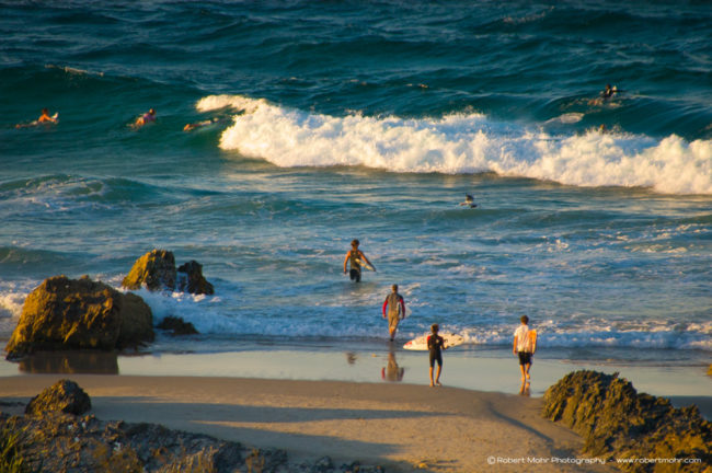 Surfing - Sunset Scenery - Australia - Robert Mohr Photography