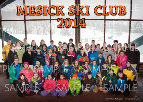 2014 Mesick Ski Club Group Photo